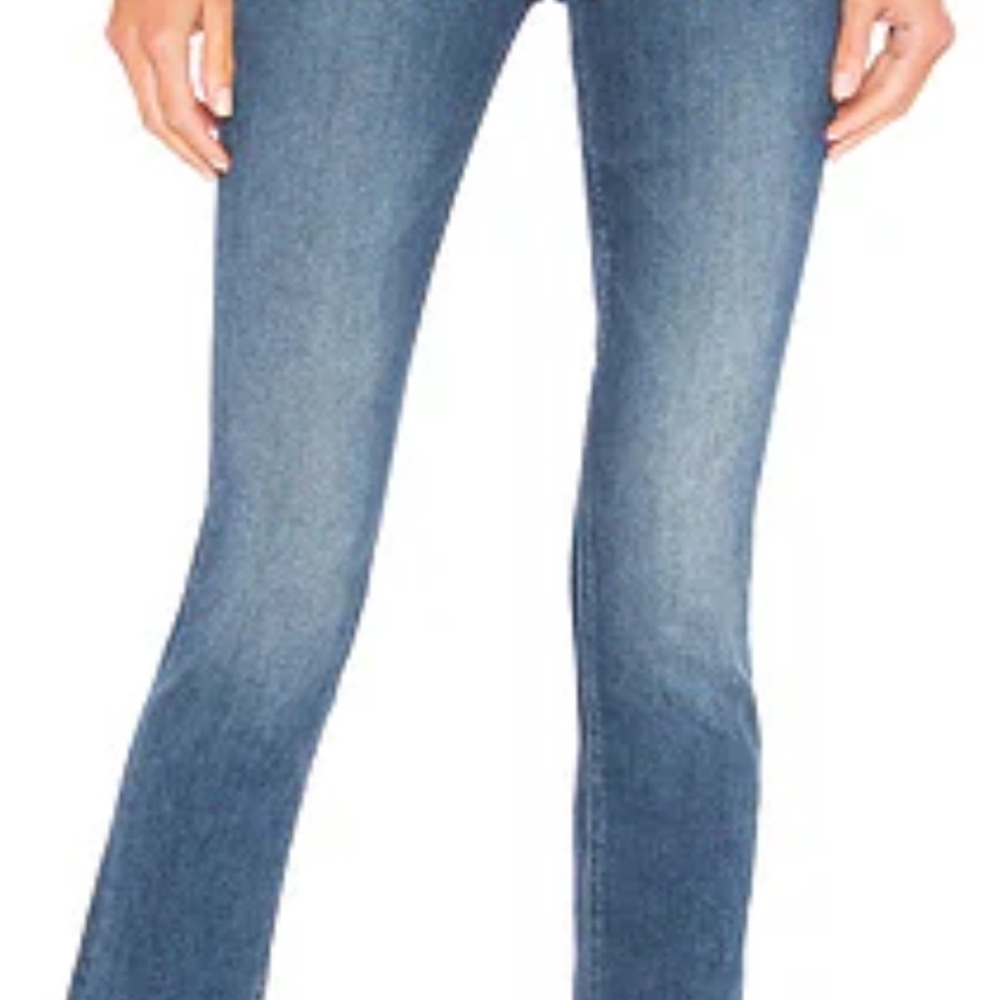 MOTHER Women's Boot Cut Jeans in Blue